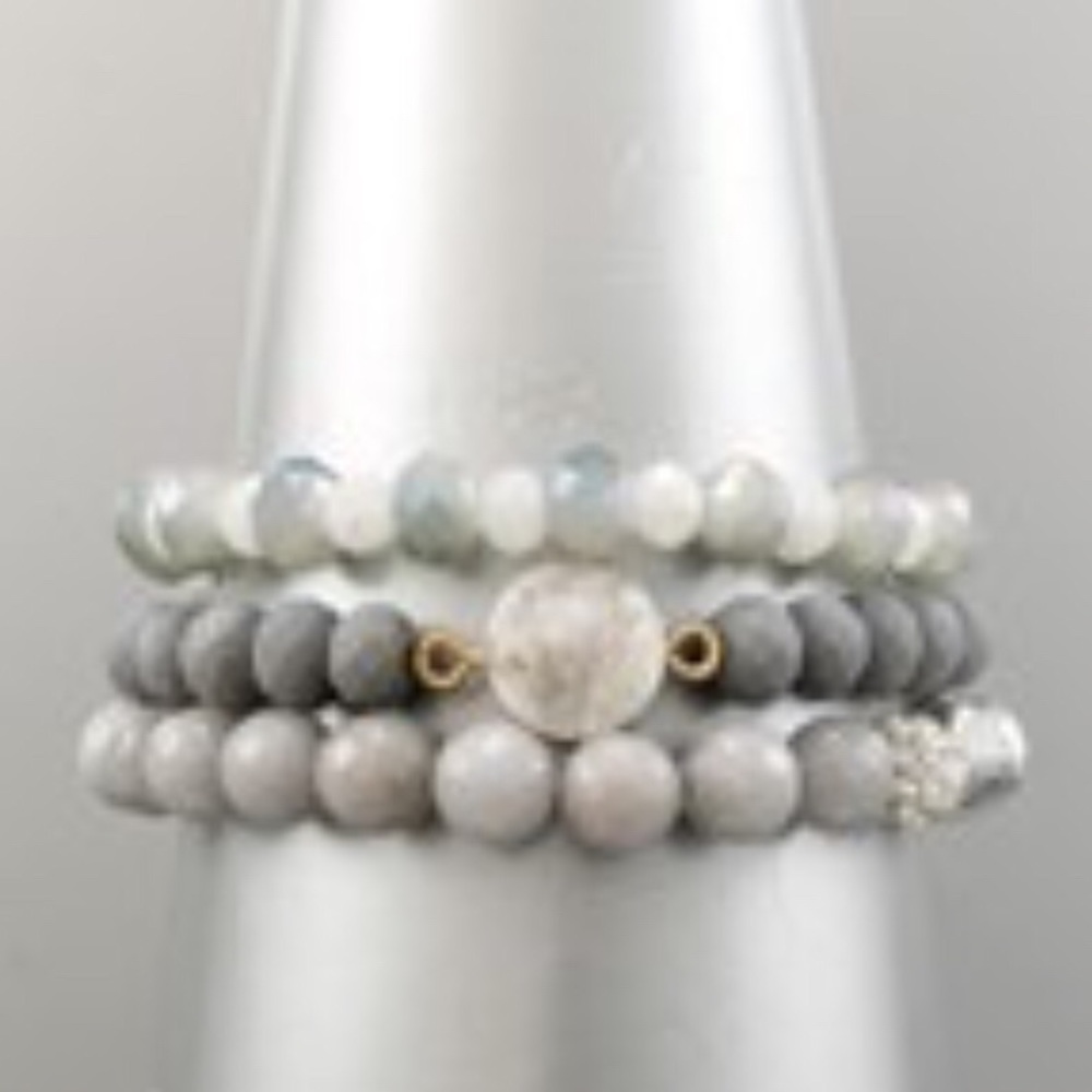 Multi Layer Druzy Bracelet